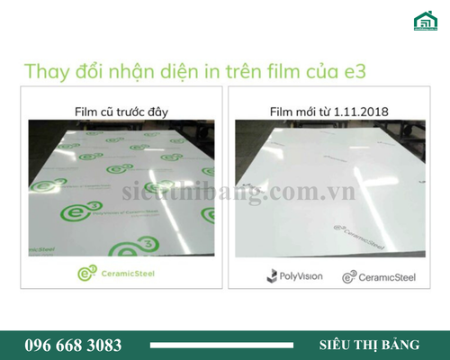Bảng Từ Trắng Treo Tường Ceramic