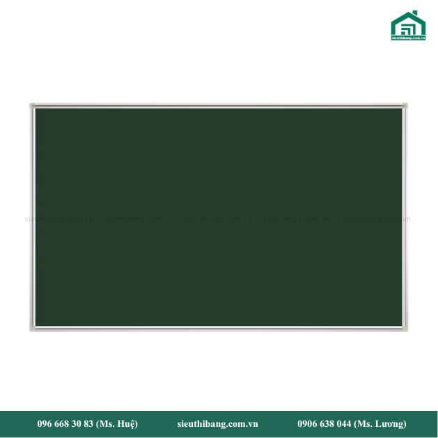 Bảng từ xanh khung nhôm