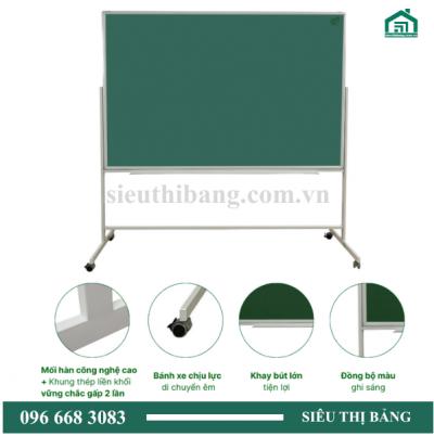 Bảng Di Động 1 Mặt Ceramic (Xanh/Trắng)