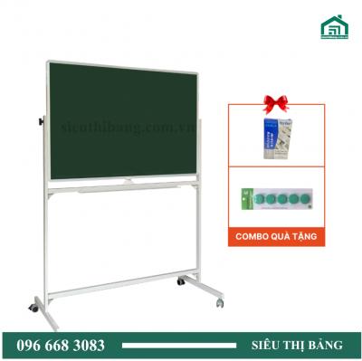 Bảng di động 2 mặt từ xanh