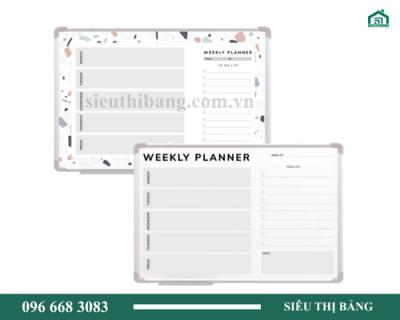 Bảng Weekly Planner